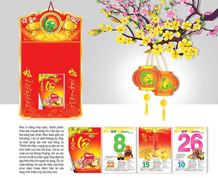 In Nhanh Lịch Tết