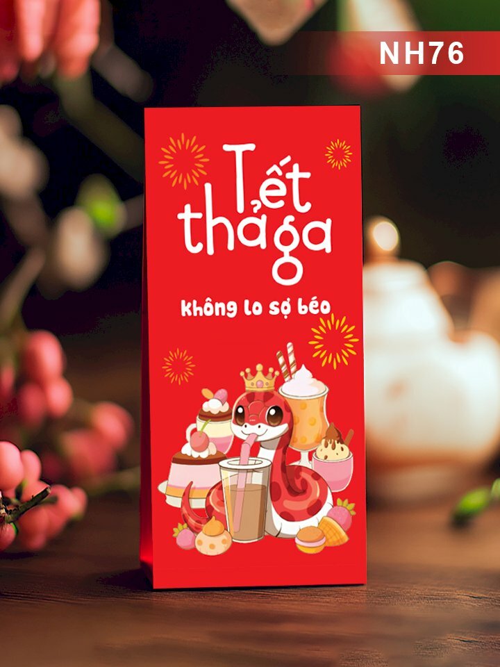 In bao lì xì màu vàng An Khang Thịnh Vượng Vạn Sự Như Ý - Mã PT55 - INKTS2511
