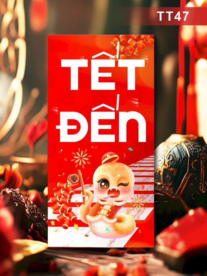 Thiết kế bao đựng lì xì ngầu Đã Lì Xì Thì Phải Đầy Phong Bì - Mã TT45 - INKTS2662