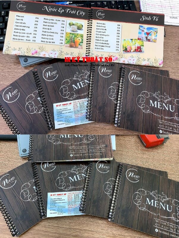 In tem dán hộp cà phê, in nhãn giấy Decal cán màng mờ, bế theo viền, dễ bóc dán - INKTS1703