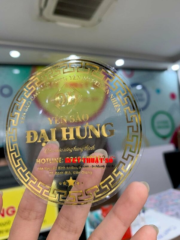 In tranh thờ thần bản mệnh phái nam Quan Bình Thánh Tử, phái nữ Chúa Tiên Nương Nương, in tranh treo phòng thờ Backlit Film khổ lớn - INKTS1766