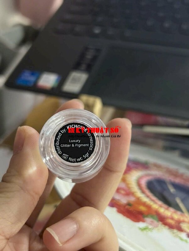 In tem dai dán đế thỏi son môi, tem dán son môi, giao tờ A3 - INKTS2902