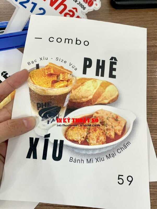 In card dịch vụ Baby Care tắm bé, massage cho bé, mặt trước name card, mặt sau thông tin khách hàng có ô tích lần sử dụng liệu trình - INKTS1712