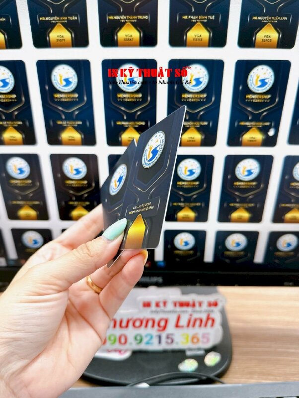 In UV DTF logo nhãn hiệu cafe, nhãn hiệu công ty in - INKTS1688