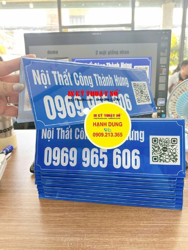 In nhãn tên bé số điện thoại phụ huynh dán vật dụng cá nhân, đồ dùng học tập, tránh thất lạc, nhầm lẫn, tem Decal giấy cán bóng - INKTS2000