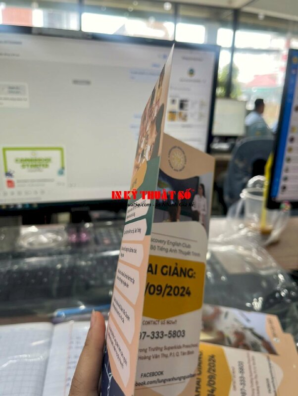 In phiếu bảo trì, bảo dưỡng Maintenance Form song ngữ Việt Anh, in phiếu giấy tem Decal giấy - INKTS1837