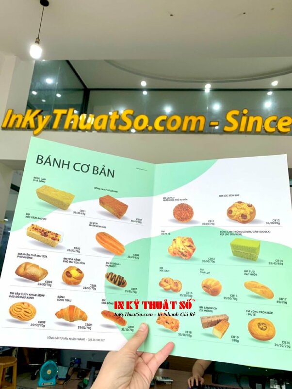 Làm phiếu nhắc bảo dưỡng cho gara auto xe hơi, gửi hàng đi Bình Dương từ TPHCM - INKTS1606