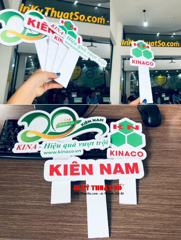 Dịch vụ in Menu Formex dạng tấm cầm tay cho quán ToFu đậu hũ, hàng gửi đi Mỹ từ TPHCM - INKTS2720