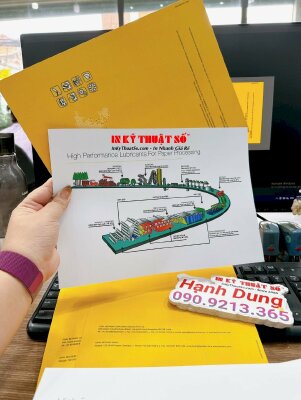 In tờ rời giới thiệu thông tin sản phẩm khổ A4, tờ rời số lượng ít in kỹ thuật số - INKTS1609