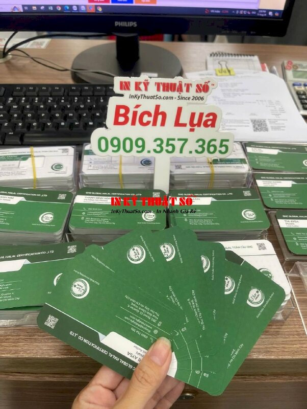 In thẻ Membership Card, thẻ thành viên câu lạc bộ Golf doanh nhân - INKTS1867