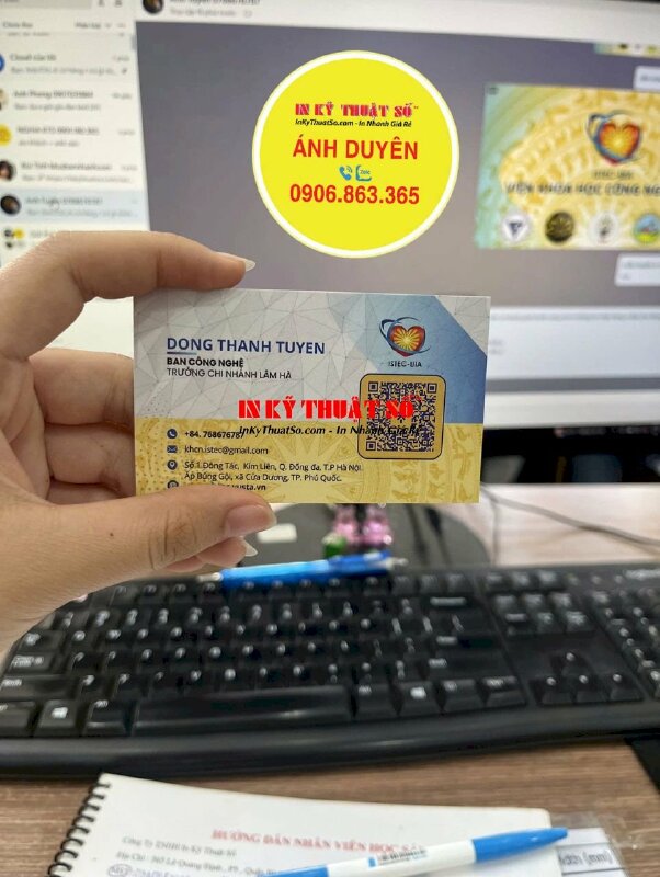 In chữ lên thẻ nhựa mỏng, card nhựa Best Choice, Best Seller - INKTS1780