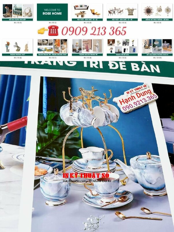 In fomex mô hình ly trà sữa, in PP dán formex cắt CNC theo hình - INKTS1673