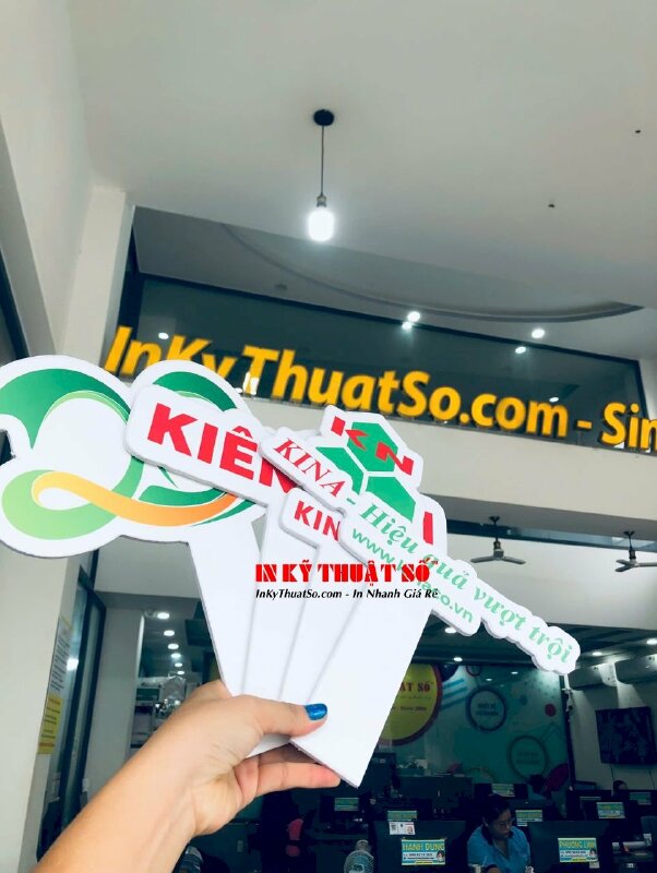 Dịch vụ in Menu Formex dạng tấm cầm tay cho quán ToFu đậu hũ, hàng gửi đi Mỹ từ TPHCM - INKTS2720