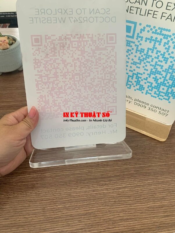 In tem kim loại gắn máy nhuộm dệt nhập khẩu Hàn Quốc - INKTS1685