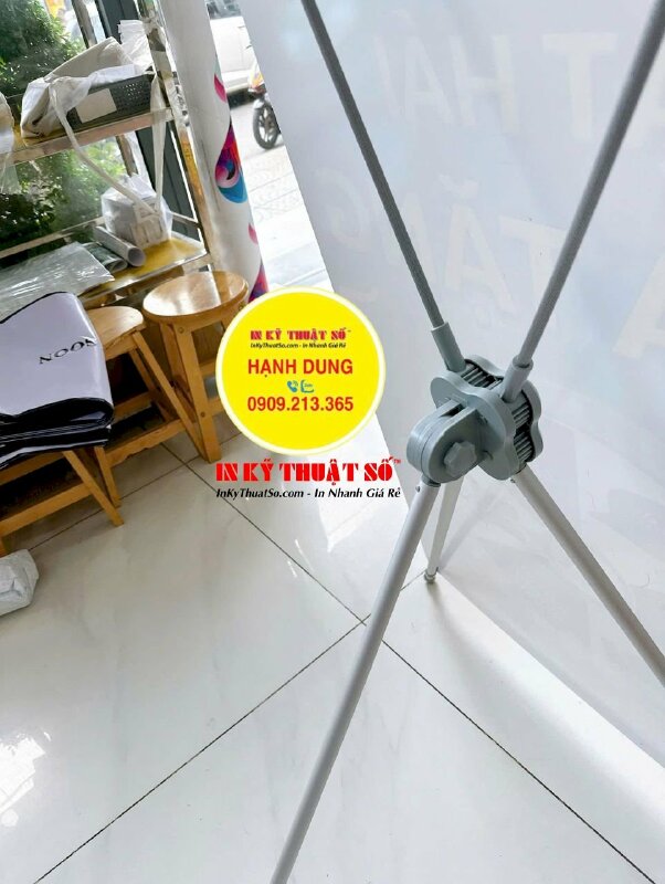 Combo Poster 80cm x 180cm &amp; Standee cao cấp tăng đơ sự kiện nhà nông cho công ty cung cấp hạt giống ngô lai - INKTS2864