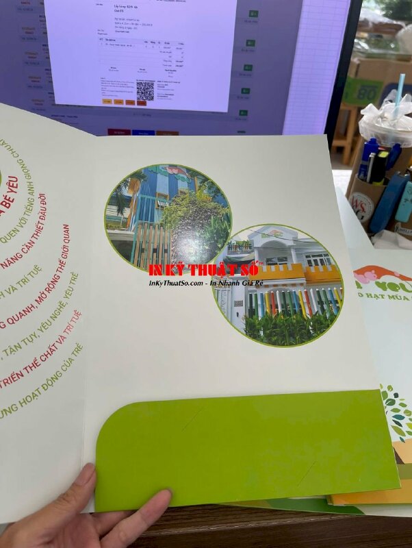In 1 hộp name card lấy liền, name card Giám đốc Xây dựng Construction Manager công ty công nghệ sinh học - INKTS1975