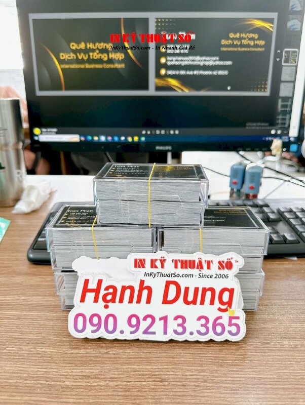 In trên giấy Decal làm tem niêm phong hộp giấy đóng hàng, gói hàng, hướng dẫn khui hàng - INKTS1665