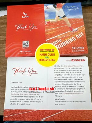 In thư ngỏ gửi khách hàng, cộng đồng, chương trình về sự kiện Running Day cho thương hiệu thể thao - INKTS2987