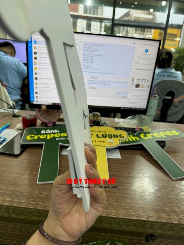 In thiệp chúc mừng Trung thu cho khách hàng, thiệp Trung thu in giấy mỹ thuật tái chế thân thiện môi trường Econo 350gsm - INKTS1958
