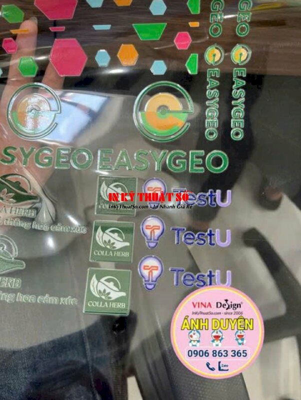 In sticker nhãn dán hình hoa hồng, in Decal nhựa sữa, bế từng sticker nhỏ - INKTS1877
