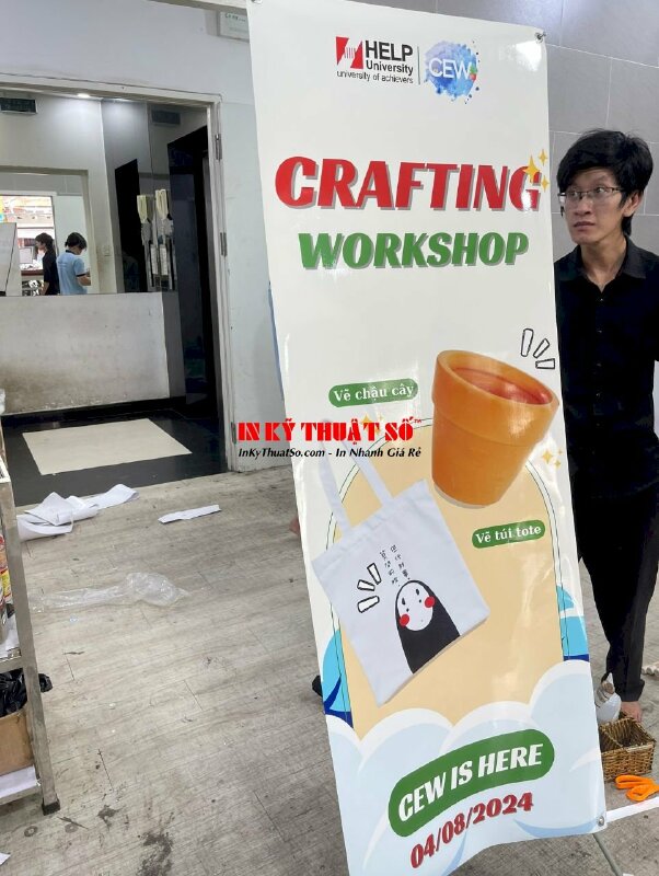 In Format kẹp nhựa wobbler quảng cáo siêu thị giới thiệu sản phẩm nhập khẩu - INKTS1678