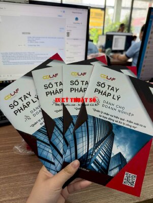 In quyển Sổ tay pháp lý cho công ty luật, in sổ tay khổ A5 giấy C200 gsm, cán màng mờ - INKTS2915