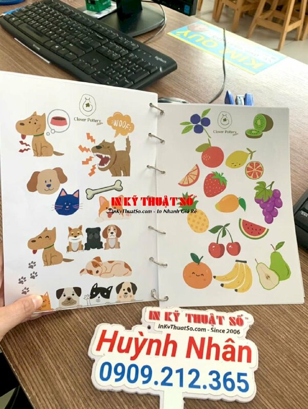 In tem nhân bánh Trung thu vị đậu xanh, nhãn bánh Trung thu hình tròn Decal sữa, có bế - INKTS1887
