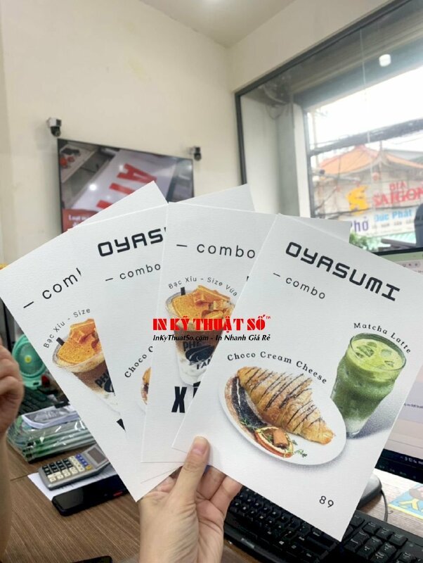 In card dịch vụ Baby Care tắm bé, massage cho bé, mặt trước name card, mặt sau thông tin khách hàng có ô tích lần sử dụng liệu trình - INKTS1712