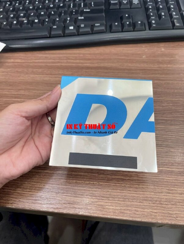 In phóng ảnh giấy chứng nhận certificate khổ lớn treo tường văn phòng công ty từ vải Canvas đóng khung viền đen - INKTS1786