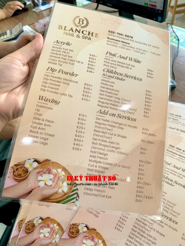 In Decal tem tròn thông tin địa điểm cắm trại bằng tiếng Anh, tem dán hình tròn in thông tin theo yêu cầu - INKTS1761