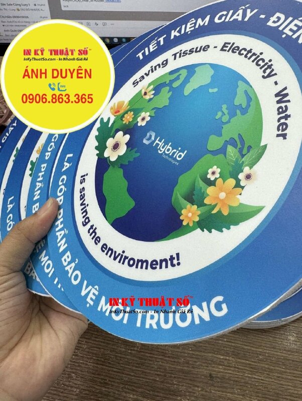 In UV trên vải bố canvas khách hàng mang đến, in vải theo yêu cầu - INKTS1645
