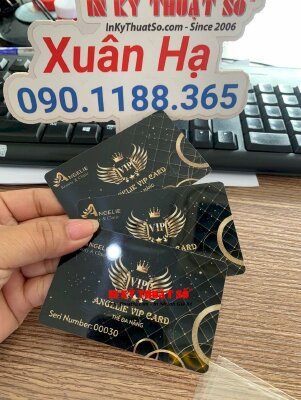 In thẻ khách hàng VIP Member Series cho Beauty &amp; Clinic, in VIP card thẻ đa năng sử dụng dịch vụ - INKTS2032