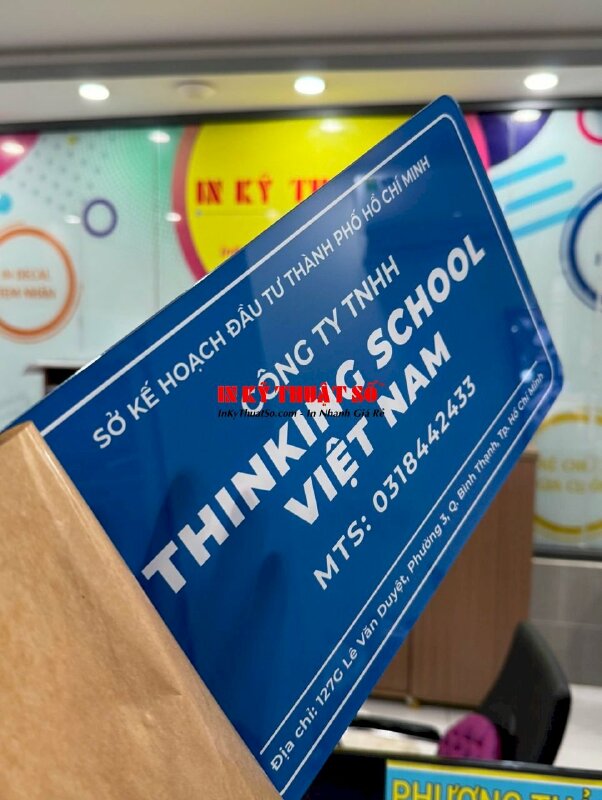 In bảng trao thưởng sự kiện Team Building giải nhất, giải nhì, giải ba, giải văn nghệ - INKTS1800