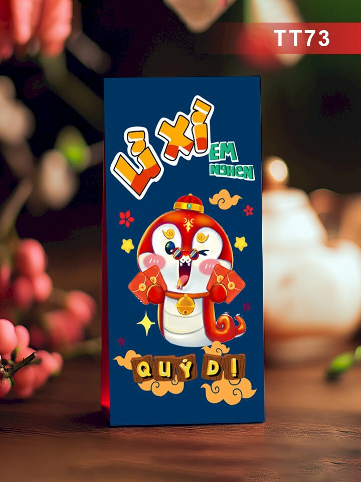 In bao lì xì doanh nghiệp Thần Tài Đến - Mã NH74 - INKTS2688