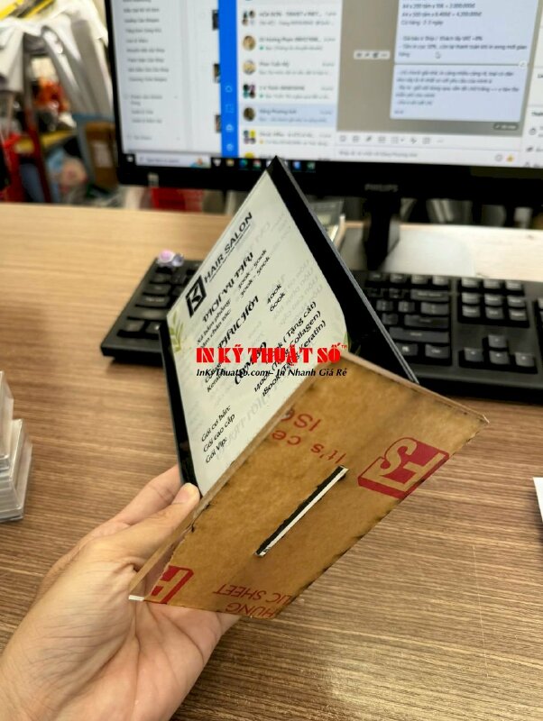 In tranh ghép ảnh gia đình lưu giữ kỷ niệm Happy Anniversary, in tranh gỗ Laminate ép lụa mờ treo tường khổ lớn - INKTS1798