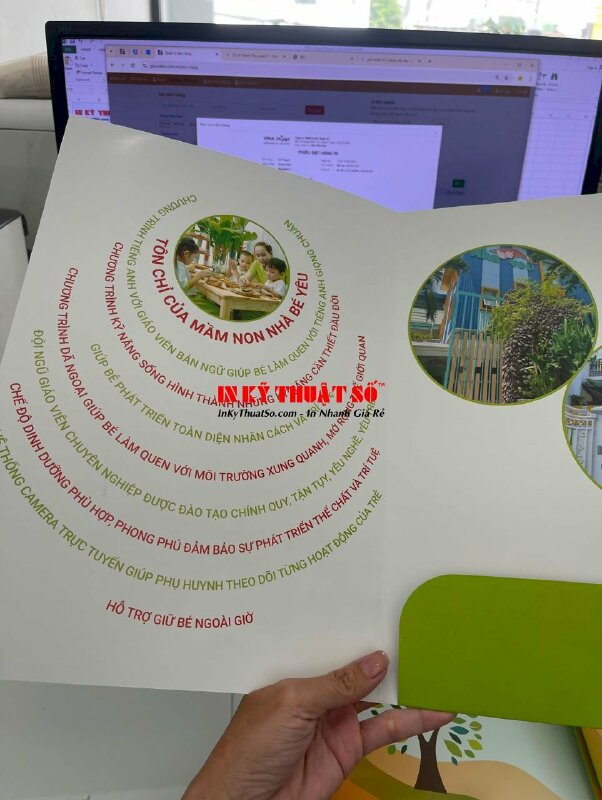 In 1 hộp name card lấy liền, name card Giám đốc Xây dựng Construction Manager công ty công nghệ sinh học - INKTS1975