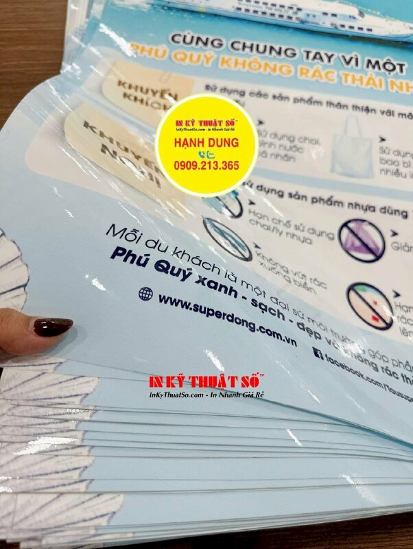 In poster tuyên truyền bảo vệ biển đảo, poster bảo vệ môi trường biển khổ A2 in PP mực dầu, cán màng bóng - INKTS2876