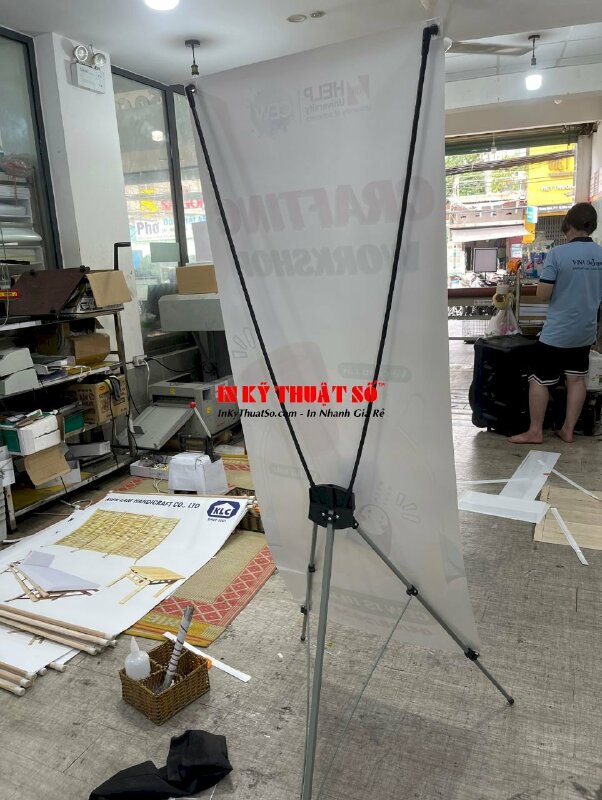 In Format kẹp nhựa wobbler quảng cáo siêu thị giới thiệu sản phẩm nhập khẩu - INKTS1678