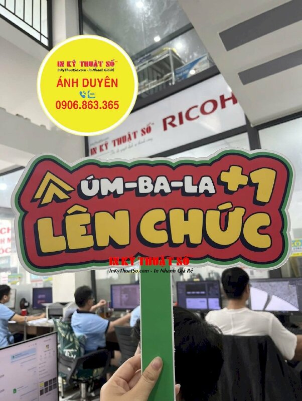In biển Mica đặt bàn mã QR code thanh toán chuyển khoản ngân hàng - INKTS1781