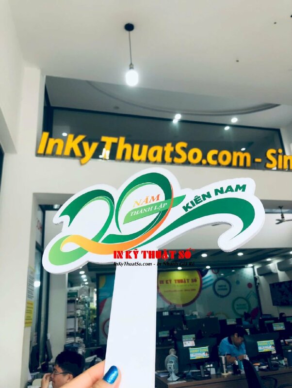 Dịch vụ in Menu Formex dạng tấm cầm tay cho quán ToFu đậu hũ, hàng gửi đi Mỹ từ TPHCM - INKTS2720