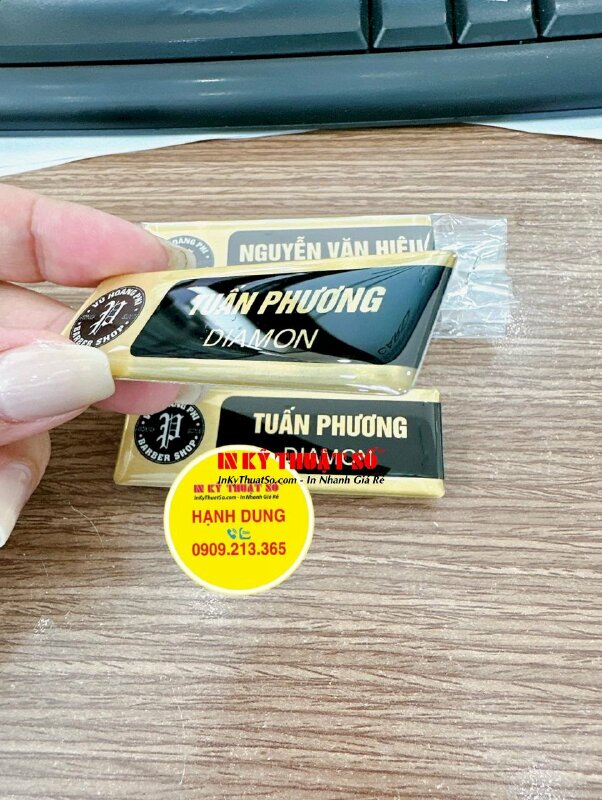 In Decal giấy làm tem nhãn phụ sản phẩm, không màng, bế bo góc - INKTS1736
