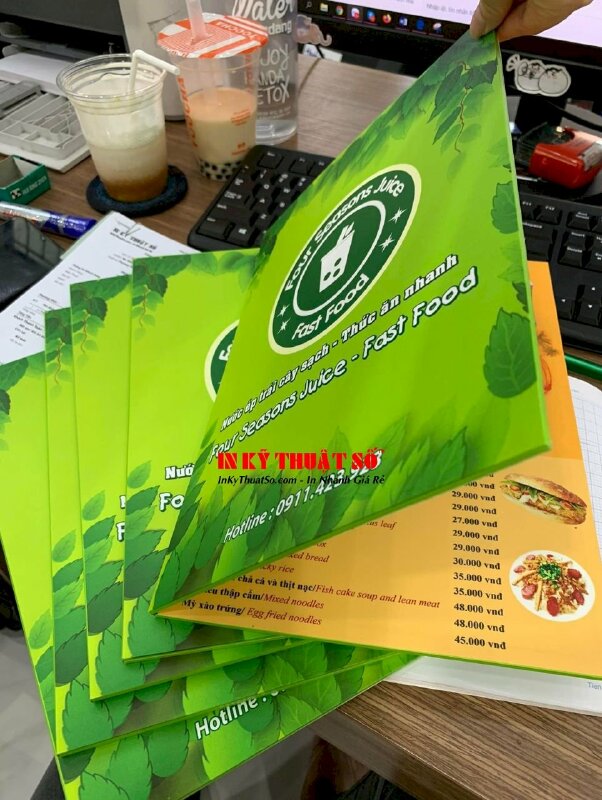 In băng rôn khai trương quán cafe, hiflex bạt khai trương quán cà phê - INKTS1696