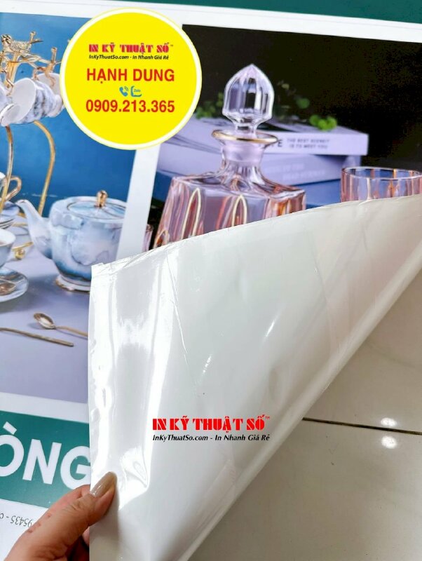 In fomex mô hình ly trà sữa, in PP dán formex cắt CNC theo hình - INKTS1673