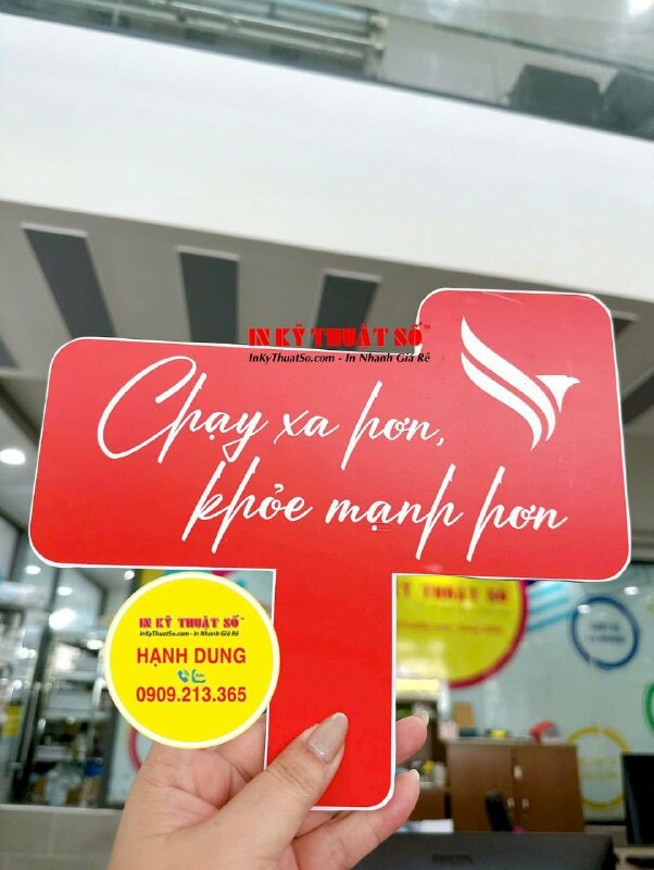 Bảng cầm tay sự kiện giải chạy bộ Running Day cho thương hiệu thể thao - INKTS2989