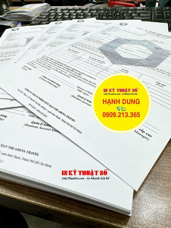 In Decal logo dán, tem tròn nhãn hiệu quán cà phê tại căn tin bệnh viện quốc tế - INKTS1738