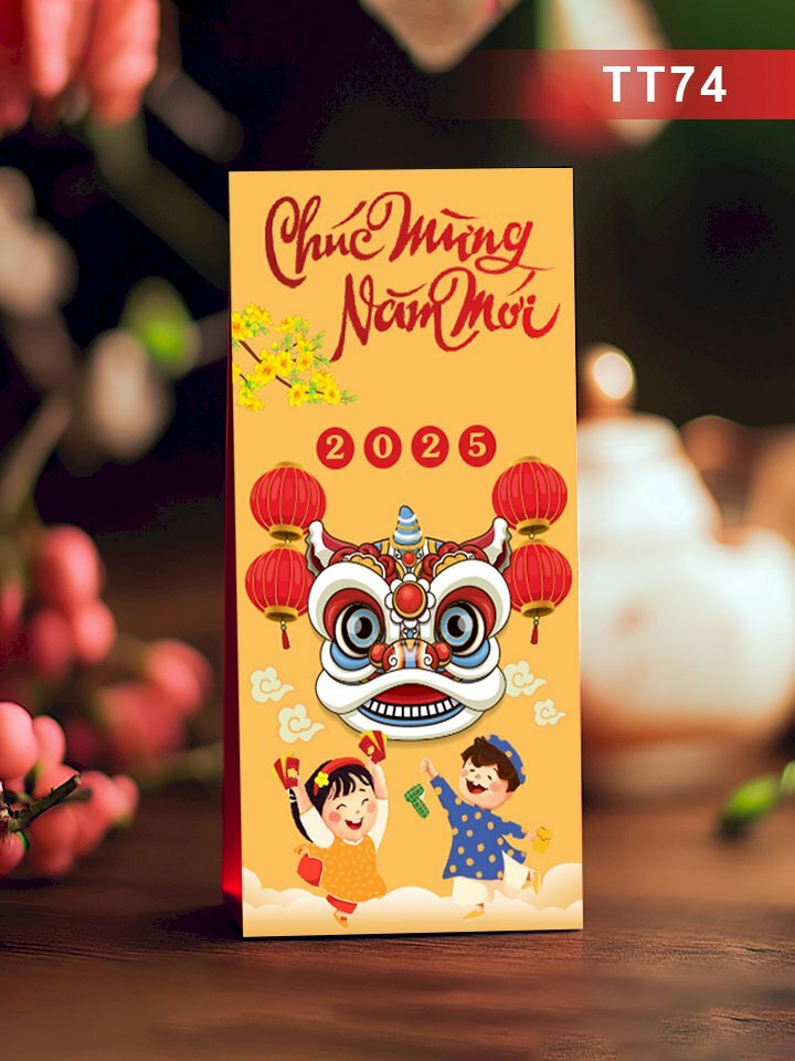 In bao lì xì cool ngầu Năm Mới Vui Vẻ - Mã NH75 - INKTS2689