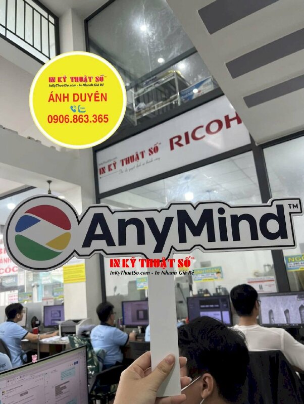 In biển Mica đặt bàn mã QR code thanh toán chuyển khoản ngân hàng - INKTS1781