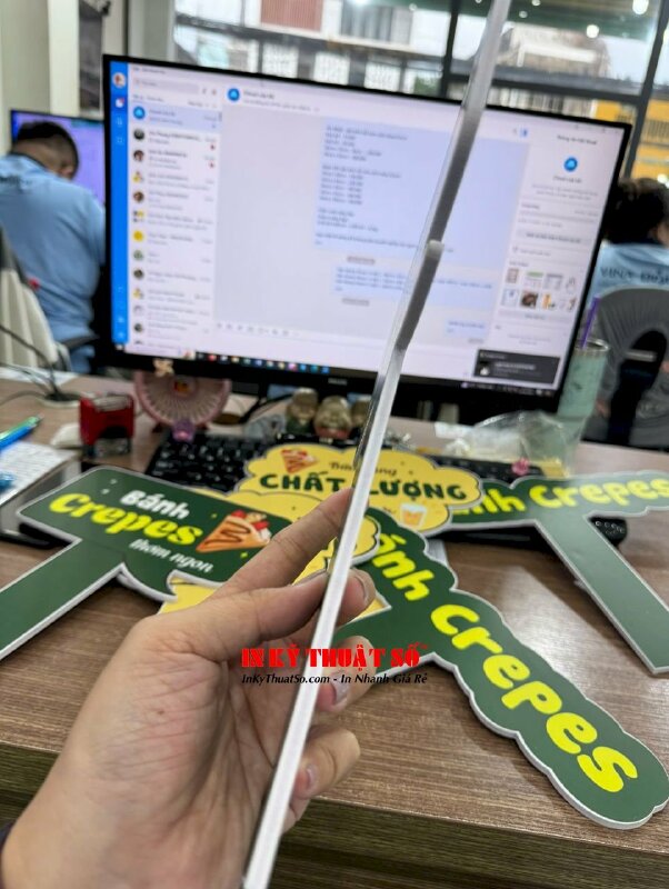 In thiệp chúc mừng Trung thu cho khách hàng, thiệp Trung thu in giấy mỹ thuật tái chế thân thiện môi trường Econo 350gsm - INKTS1958