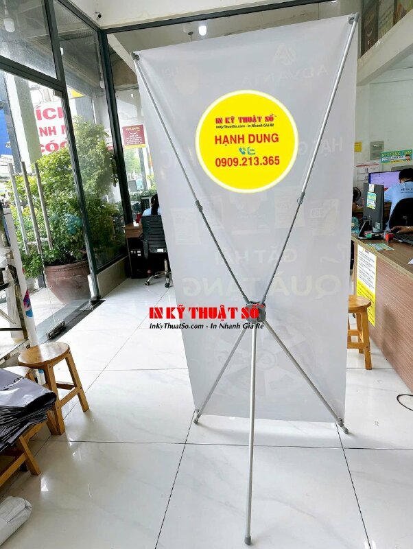 Combo Poster 80cm x 180cm &amp; Standee cao cấp tăng đơ sự kiện nhà nông cho công ty cung cấp hạt giống ngô lai - INKTS2864