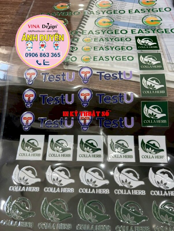 In sticker nhãn dán hình hoa hồng, in Decal nhựa sữa, bế từng sticker nhỏ - INKTS1877